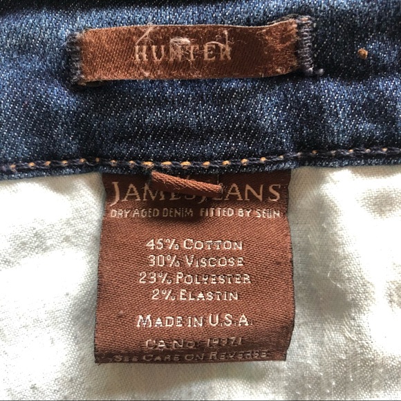 James Jeans Sz 26 Hunter Dilemma Contrast Straight leg - Picture 9 of 10